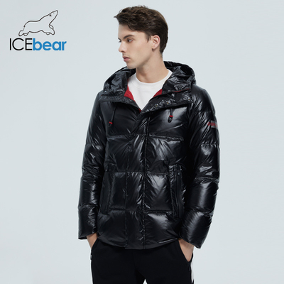 Ergonomic Down Puffer Jacket Mens 73cm-80cm Length Mens Down Winter Coats