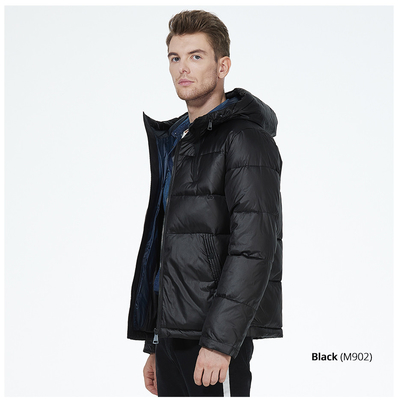 Eco Feather Mens Down Coat Oilproof Casual Winter Mens Jackets