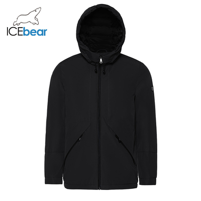 Black Waterproof Windproof Winter Coat Demiseason Size 52 Size 54