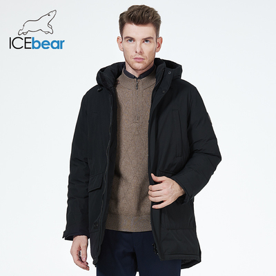 Length 88.5cm-94.5cm Mens Parka Jacket Size L To 4XL Bio Down Jacket