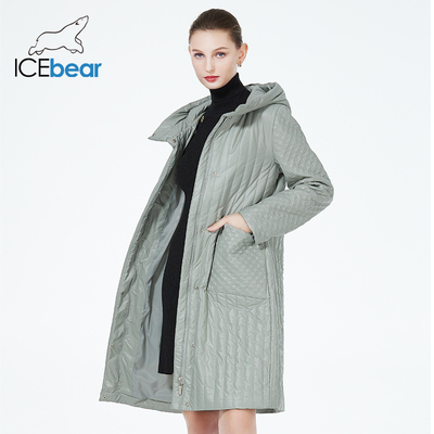 98cm-104cm Womens Long Puffer Coat White Polyester Long Down Coat