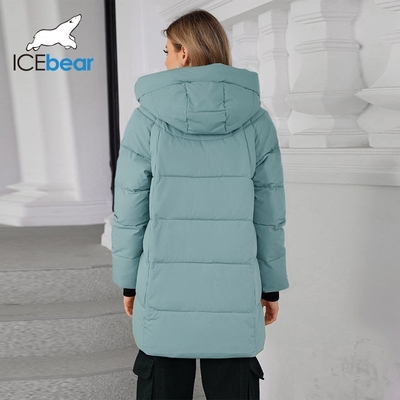 85cm 87cm 89cm Mid Length Puffer Jacket Women'S Medium Length Puffer Jacket