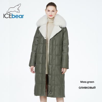 Oversized Knee Length Padded Jacket Customized Knee Length Padded Coat
