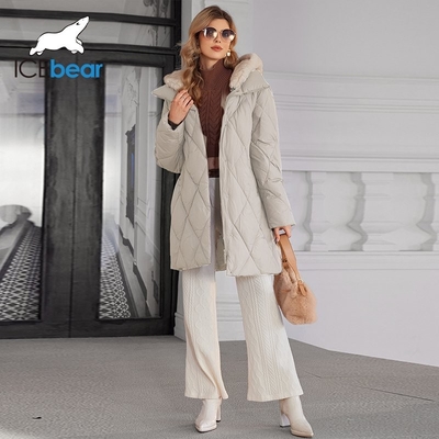 89cm 91cm 92cm Mid Length Padded Coat Womens Bio Down Thickened