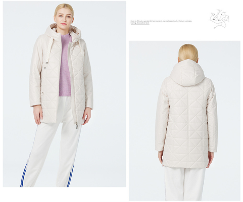Demiseason Women'S Winter Coat Windproof Outdoor Windproof Down Parka